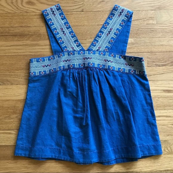 Madewell Embroidered Siesta Top - Picture 2 of 5